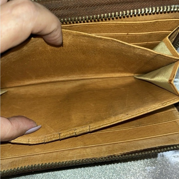 Godane Genuine Crocodile Embossed Leather Long Zippy Wallet. Vtg Exotic Japan! - Picture 14 of 14